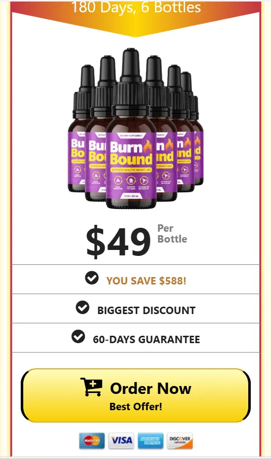 BurnBound - 3 Bottle